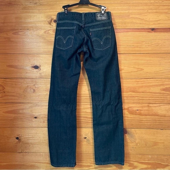 Levi’s Men’s 514 Slim Straight Dark Wash Jeans 30x32 - Picture 2 of 10